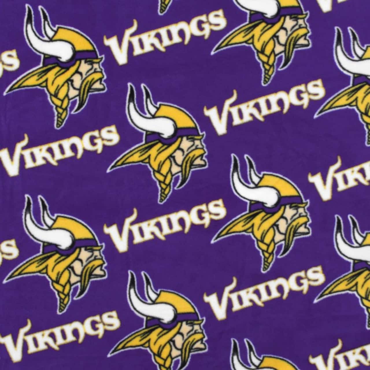Minnesota Vikings NFL Fleece by Fabric Traditions